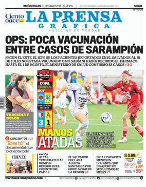 Cover of La Prensa Grafica