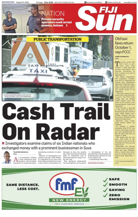 Cover of Fiji Sun