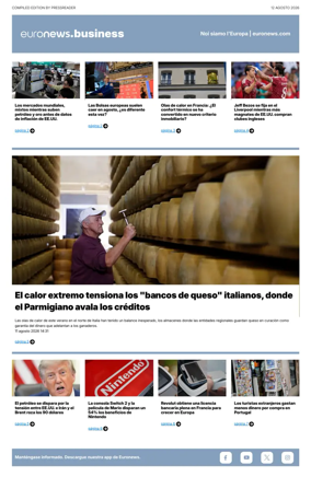 Cover of Euronews Business (Spanish) Compiled Edition