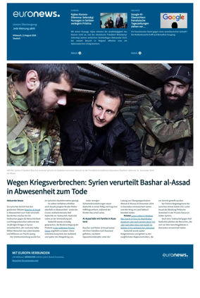 Cover of Euronews (German Edition)