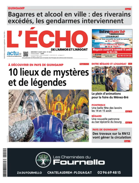 Cover of L'Echo de l'Armor et de l'Argoat