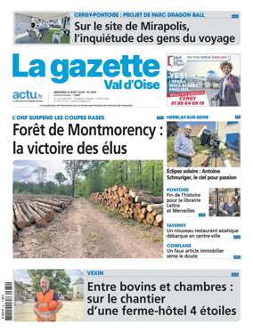 Cover of La Gazette Val d'Oise