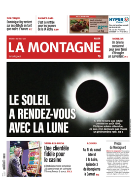 Cover of La Montagne (Moulins)