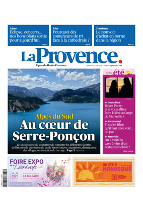 Cover of La Provence Alpes-de-Haute-Provence