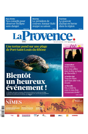 Cover of La Provence Arles