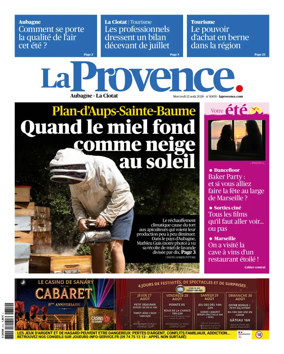 Cover of La Provence Aubagne-La Ciotat
