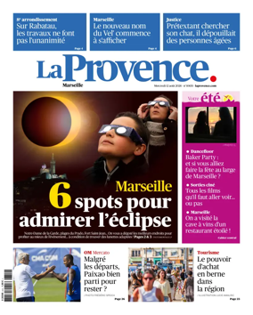 Cover of La Provence Marseille
