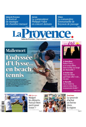 Cover of La Provence Salon-de-Provence / Pays salonais
