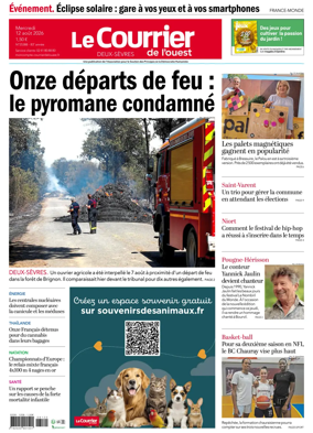 Cover of Le Courrier de l’Ouest (Deux-Sevres)