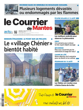 Cover of Le Courrier de Mantes