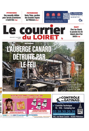 Cover of Le Courrier du Loiret