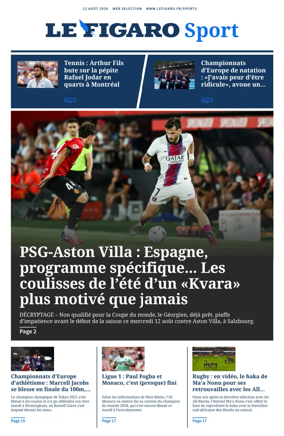Cover of Le Figaro Sport