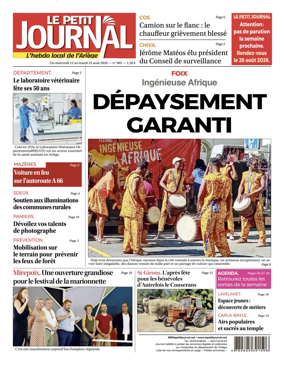 Cover of Le Petit Journal - L'hebdo local de l'Ariege