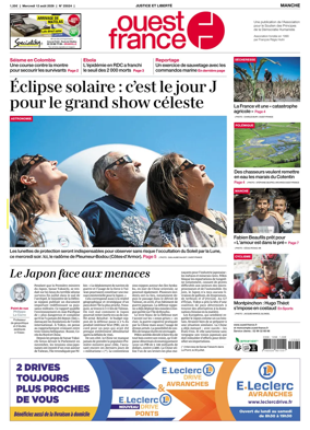 Cover of Ouest France (Manche)