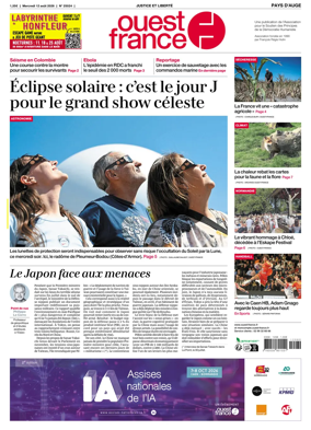 Cover of Ouest France (Pays d'Auge)