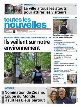 Cover of Toutes les Nouvelles (Rambouillet / Chevreuse)