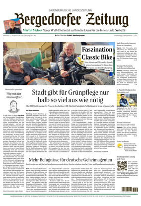Cover of Bergedorfer Zeitung
