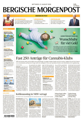 Cover of Bergische Morgenpost Wermelskirchen/Huckeswagen/Radevormwald