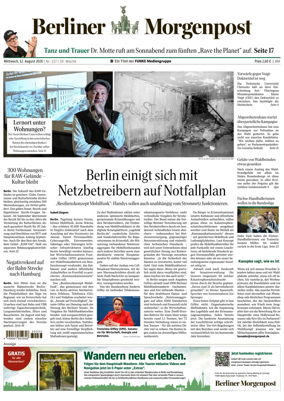 Cover of Berliner Morgenpost
