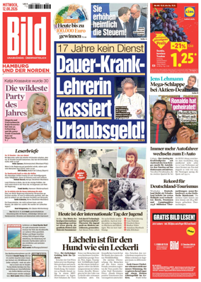 Cover of BILD Hamburg