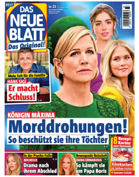 Cover of DAS NEUE BLATT