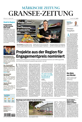 Cover of Gransee-Zeitung