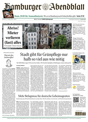 Cover of Hamburger Abendblatt (Norderstedt)