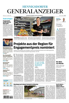 Cover of Hennigsdorfer Generalanzeiger