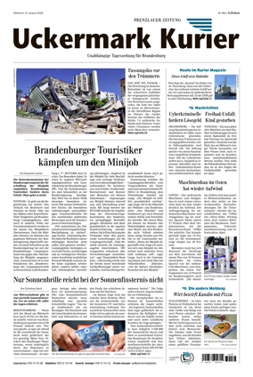 Cover of Prenzlauer Zeitung