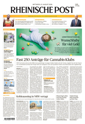Cover of Rheinische Post – Dusseldorf Stadt