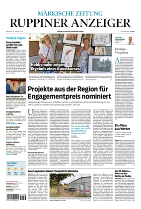Cover of Ruppiner Anzeiger