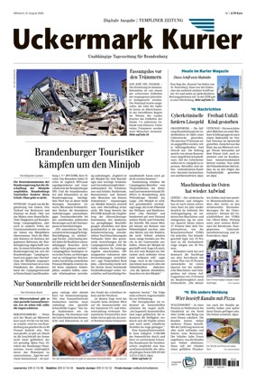 Cover of Templiner Zeitung