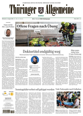 Cover of Thuringer Allgemeine (Eichsfeld)
