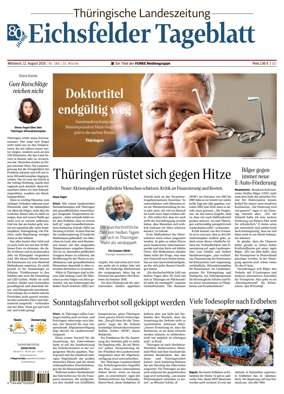 Cover of Thuringische Landeszeitung (Eichsfeld)
