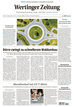 Cover of Wertinger Zeitung