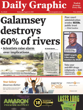 Cover of Daily Graphic