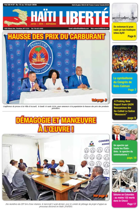 Cover of Haiti Liberte