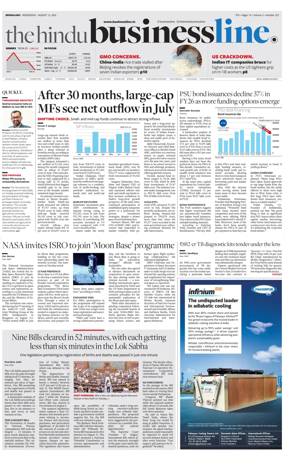 Cover of BusinessLine (Bangalore)