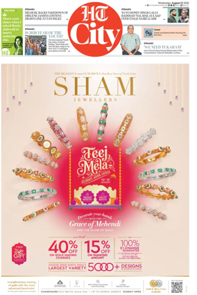 Cover of Hindustan Times (Chandigarh) - City