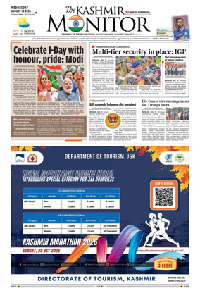 Cover of Kashmir Monitor