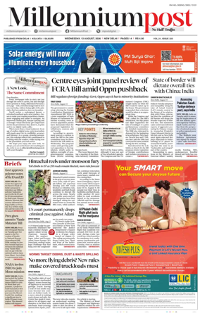 Cover of Millennium Post