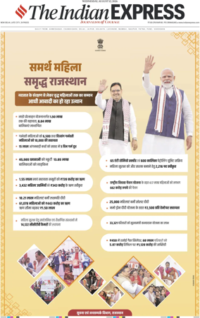 Cover of The Indian Express