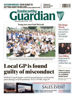 Cover of Enniscorthy Guardian