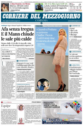 Cover of Corriere del Mezzogiorno (Campania)