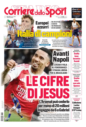 Cover of Corriere dello Sport (Campania)