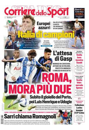 Cover of Corriere dello Sport (Roma)