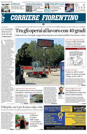 Cover of Corriere Fiorentino