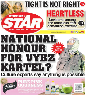 Cover of The Star (Jamaica)