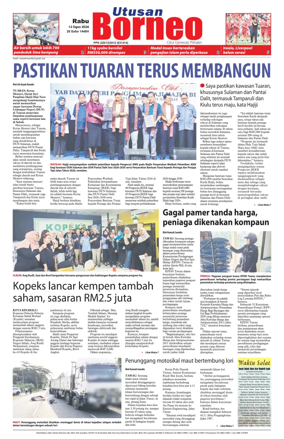 Cover of Utusan Borneo (Sabah)