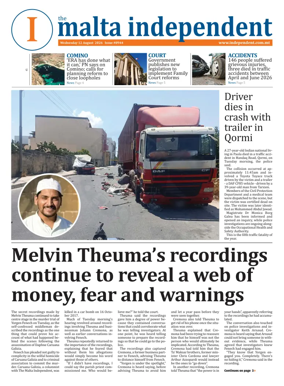 Cover of Malta Independent